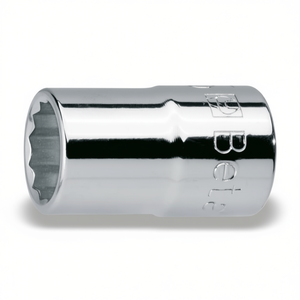 Chiavi a bussola poligonali cromate da 1/2 pollice con attacco femmina - Product Image 2