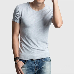 T-shirt à manches courtes en pur coton respirant de grande taille pour homme, neuf - Product Image 6