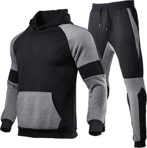 Trajes de chándal para hombre con logotipo personalizado de fábrica de Pakistán, conjuntos de Jogger de marca privada, chándales de lana de tecnología Premium de algodón de punto - Product Image 6