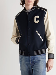 Chaqueta universitaria cómoda para hombre, chaquetas de béisbol de desgaste universitario fabricadas en Pakistán, servicio OEM/ODM - Product Image 4