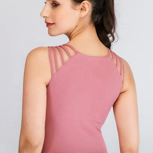 เสื้อกล้ามสำหรับเล่นยิมของผู้หญิงเสื้อกล้ามเล่นยิมเปล่าออกแบบได้ตามต้องการ - Product Image 5