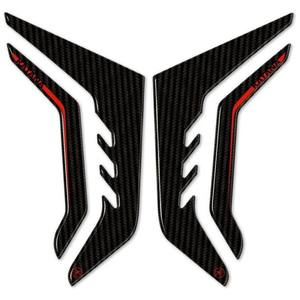 สติ๊กเกอร์ป้องกันด้านข้างรถมอเตอร์ไซค์สีแดงใช้ได้กับ Suzuki Katana 2019-23 - Product Image 1