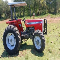 Nuevos Modelos de Tractores Massey Ferguson MF 135/290/390/165/175/185/188/275/385/455 4x4WD con Motor Quancai de 16 HP, Mini Tractor Agrícola