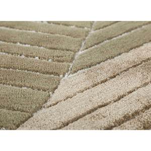 Alfombra Rectangular de Lana y Viscosa con Patrón Geométrico Verde Lúcido, Hecha a Mano, para Hogar, Auto, Pasillo, 4m de Ancho, Top-230 (Cs-01) - Product Image 3