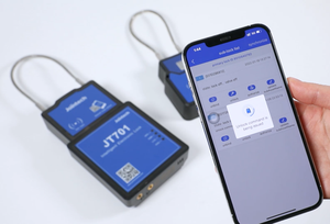 JT701 Real-<strong>Time</strong> Smart GPS Waterproof E-Seal <strong>Lock</strong> Padlock for <strong>Container</strong> &amp; Truck Tracking with Android App and PC Support - Product Image 4