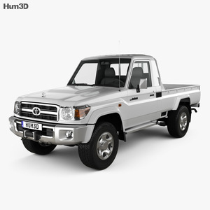 Véhicule d'occasion TOYOTA LandCruiser Pick-up gauche Volant en cuir Intérieur foncé RWD - Product Image 2