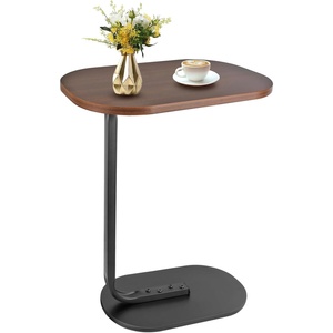 Table d'appoint en marbre de couleur noire et blanche pour décor à la maison Table d'appoint moderne pour salon chambre - Product Image 4