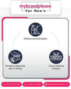 Jabón de bola para hombres para la frescura durante todo el día y la comodidad de la piel Etiqueta privada OEM ODM Lavado íntimo Marca personalizada - Product Image 5