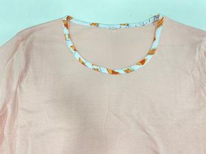 Conjunto de pijama de algodón 100% con estampado personalizable, cintura elástica, mangas inferiores con estampado completo, ropa de dormir de estilo indio, tejido de verano - Product Image 3