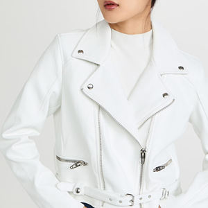 Quality Custom Women Leather Jacket Pakistan Made Leather Jacket MJSI TRADING Brand for <b>Ladies</b> Clothing - Product Image 4