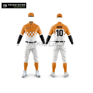 Uniformes d'équipes de baseball Impression par sublimation personnalisée Ensemble de pantalons de baseball en jersey vierge pour hommes Vêtements de l'équipe personnalisés pour jeunes - Product Image 4