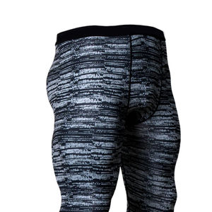 Leggings de yoga pour hommes, nouvelle collection, tendance, haute qualité, haute élasticité, motif sublimation uni, matière spandex respirante et séchage rapide - Product Image 5