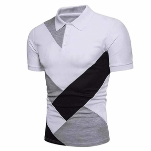 Camisetas de manga corta para hombre al por mayor Polo 100% algodón ropa informal personalizada antiarrugas Unisex transpirable polos - Product Image 2