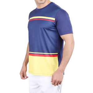 Camisetas de sublimación de alto rendimiento hechas con 100% poliéster suave con logotipo personalizado Producción OEM y suministro al por mayor - Product Image 3