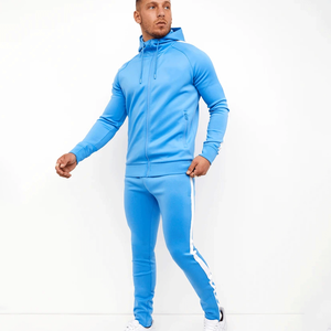 Chándal de invierno duradero para hombre, elegante, 100% algodón, ropa informal para gimnasio, talla grande, ecológico, elástico en cuatro direcciones, ligero - Product Image 1