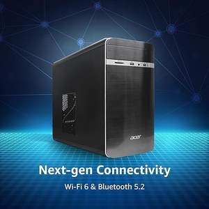 Computadora de Escritorio Aspire con Procesador Intel Core I5-13400 de 13.ª Generación (Windows 2000/16 GB de RAM/512 GB de SSD SATA/Puerto de Memoria USB/MS Office) - Product Image 2