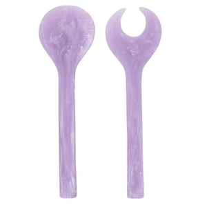 Ensemble de couverts en résine coulée à la main, couverts en résine design, cuillère à salade, ustensiles de cuisine, cuillère de service, fourchette, articles ménagers, vaisselle - Product Image 3