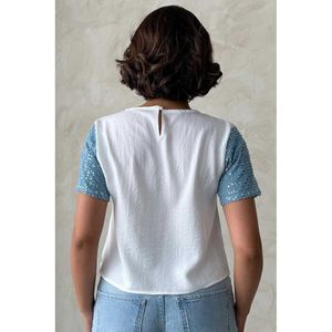 T-shirts en jean pour femmes - Produit en gros - Product Image 2