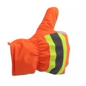 Venta al por mayor Protección Industria DE LA CONSTRUCCIÓN Rigger Blanco Seguridad Trabajo Guantes de cuero - Product Image 4