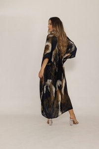 Vêtements de nuit indiens faits à la main en coton Long Maxi Length Maxi Women Encolure en coton élégante pour femme Lady - Product Image 6