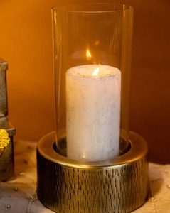 Iron Votives Metal <b>Candle</b> Holder With Glass Jar Christmas Home Decoration Holders High Quality Handmade Fancy <b>Candle</b> <b>Mold</b> - Product Image 2