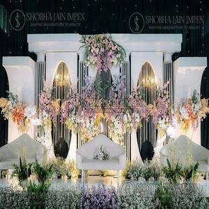 กรอบงานแต่งงาน3D ที่กำลังมาแรงสำหรับตกแต่งเวทีการตกแต่งงานแต่งงานที่หรูหรา - Product Image 5