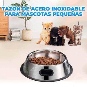 Ciotole in Acciaio Inox per Cani e Gatti, Alzate e Antiscivolo, Ecologiche, Taglia S per Uso Esterno - Product Image 5