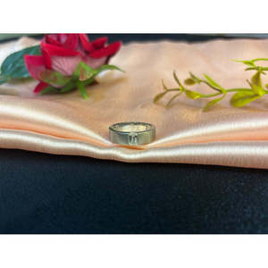 Bague en diamant platine pour homme, sertie de diamants brillants - Product Image 5