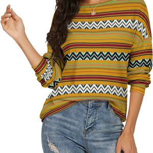 Sudadera relajada para mujer con mezcla de lana de algodón holgada ideal para viajes de uso diario y combinaciones de capas - Product Image 6