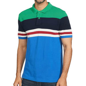 2022 personalizado hombres cuello en V para Polos patrón de estampado clásico 100% algodón ropa Casual corto verano Golf Fit Anti-Pilling - Product Image 4