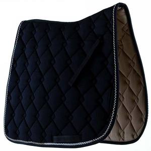 Manta de Silla de Montar Profesional para Doma Clásica, Diseño Elegante, de Polialgodón con Espuma Antideslizante y Funda 100% Algodón Puro - Product Image 1