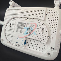 F890L GPON ONT ONU WiFi 6 Terminal de Fibra Óptica con 4 Antenas, 4GE, Puerto de Voz y CATV, Doble Banda, Equipo de Acceso a Banda Ancha FTTH