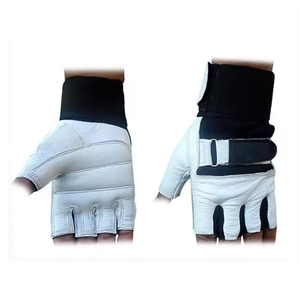 Guantes de Gimnasio de Medio Dedo para Levantamiento de Pesas, Guantes Deportivos para Fitness, Ejercicio, Entrenamiento, Guantes de Muñeca Antideslizantes y Resistentes para Levantamiento de Pesas - Product Image 5