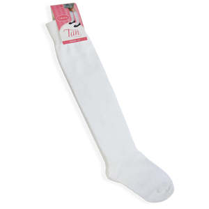 Calze da scuola per ragazze, traspiranti e calde, in nylon e seta, a maglia, lunghezza media, con stampa a righe, usa e getta per uso quotidiano, primavera - Product Image 3