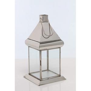 Linterna de vidrio pulido de plata de acero inoxidable personalizada de forma personalizada, estilo colgante único para decoración del hogar - Product Image 3