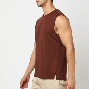 Débardeurs sans manches d'entraînement pour hommes de la meilleure qualité T-shirts sans manches personnalisés pour hommes - Product Image 3