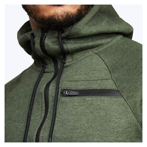 Custom Mens Winter Solid Gym Sport Chándales Sudadera con capucha y Jogger Activewear - Product Image 2