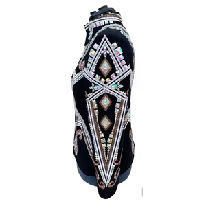 Meilleure vente Veste western pour femme Manteau d'équitation équestre élégant orné de cristaux avec option de personnalisation - Product Image 3