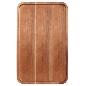 ชุดถาดอาหารทำจากไม้อะคาเซียพร้อมจานเสิร์ฟชากาแฟถ้วยเทียนถาดสำหรับตกแต่งโลโก้ตามสั่ง - Product Image 1