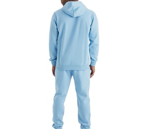 Survêtements d'entraînement personnalisés à broderie de jogging pour hommes Slim Fit 100% coton Sweat cargo pour hommes - Product Image 3
