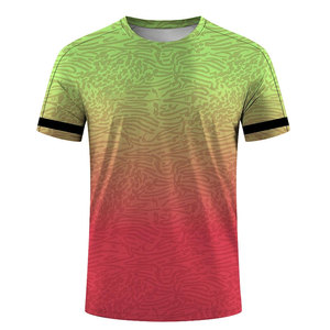 Camiseta de Fútbol para Hombre 2025 - Totalmente Personalizable, Ligera, Transpirable, 100% Poliéster, Cuello Redondo, Alta Calidad - Product Image 1