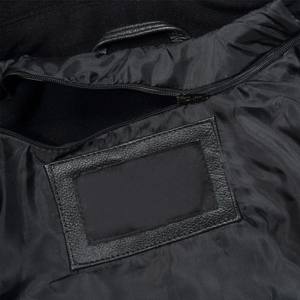 Veste universitaire en cuir de laine douce pour hommes-Confortable, de haute qualité et idéale pour une tenue décontractée et un look tendance - Product Image 4