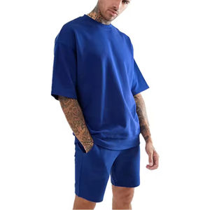 Ensemble court décontracté pour homme, nouvelle collection été, t-shirt à manches courtes et short, vêtements de marque pour homme, ensemble 2 pièces, qualité supérieure, vente en gros - Product Image 6