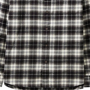 เสื้อเชิ้ตผ้าสักหลาดแขนยาวผ้าฝ้าย100% สำหรับผู้ชายไซส์ใหญ่พิเศษพิมพ์โลโก้แบบลำลองระบายอากาศได้ดี - Product Image 3