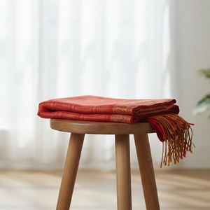 Luxury Woolen Kullu <b>Shawl</b> 80x40 Inch Soft and Warm Traditional Himalayan Handwoven Art <b>for</b> Winter Wear at Good Price - Product Image 4