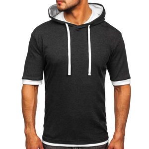 Unisex <b>Men's</b> Heavyweight Winter <b>Fleece</b> Hoodie High Quality Cotton/Polyester <b>Thick</b> Blank Plain Stand Collar Custom Logo <b>Jacket</b> - Product Image 6