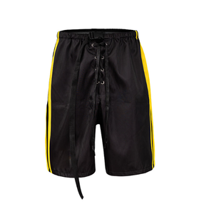 Pantalones cortos de hockey sobre hielo Cubiertas de pantalón de hockey Diseño personalizado Su propio soporte OEM Pantalones cortos de hockey sobre hielo para adultos - Product Image 3