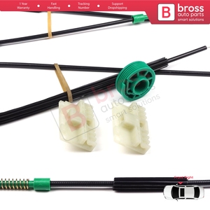 Juego de Reparación de Elevalunas Eléctrico BWR604, Puerta Derecha para A3 S3 MK1 8L1 1996-2003, 2/3 Puertas, Hatchback, Coupé, 8L3837462 - Product Image 6