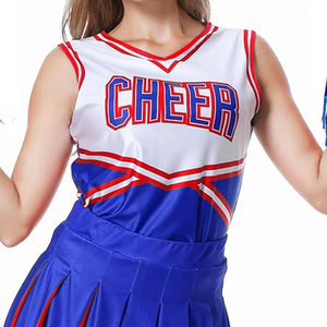 Ensemble d'uniformes de cheerleading personnalisés, tenue d'équipe respirante, design unique, OEM - Product Image 6