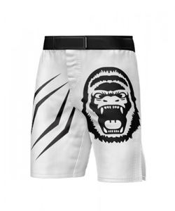 Short de boxe en polyester/nylon de haute qualité imprimé par sublimation respirant séchage rapide fonction extensible personnalisable fait à la main - Product Image 2